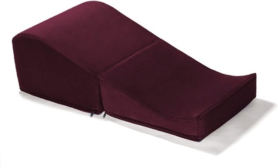 Подушка для секса с чехлом Liberator Retail Flip Ramp, 94 x 48.2 x 30.5 см (бордовая) (Бордовый) 