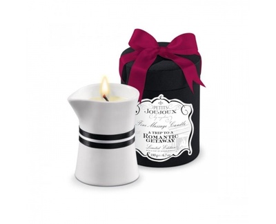 Массажное масло в виде свечи Mystim Petits Joujoux Romantic Getaway c ароматом Имбирного печенья, 190 мл. 