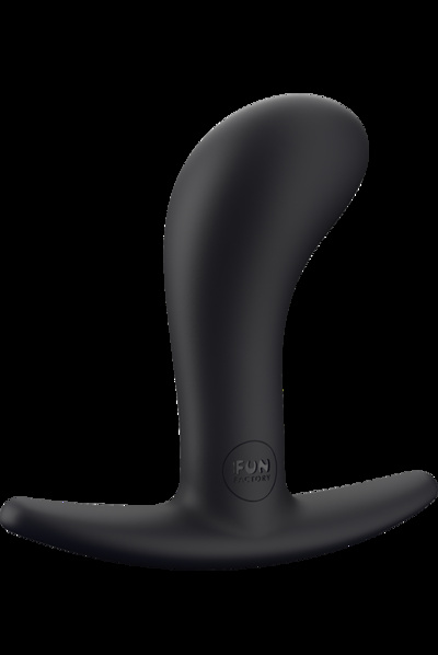 Анальный массажер Bootie Medium Fun Factory, 9.3х3.5 см (чёрный) (Черный) 
