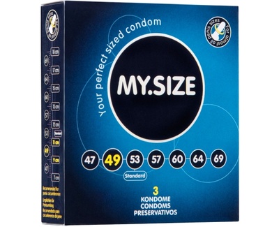 Презервативы MY.SIZE - 4.9 см - 3 шт R&S Consumer goods GmbH 