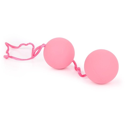 Вагинальные шарики с петелькой 3 см Gopaldas (Розовый) 