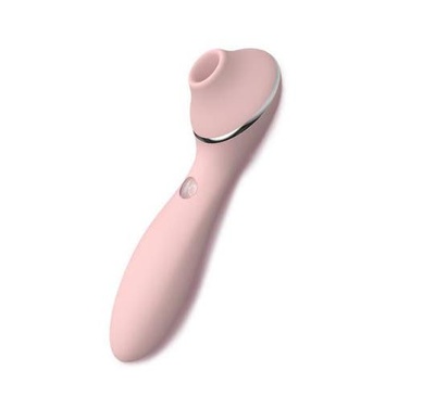 Kiss Toy Polly Plus - стимулятор клитора с вибрацией и нагревом, 16.8х4.8 см. (розовый) 