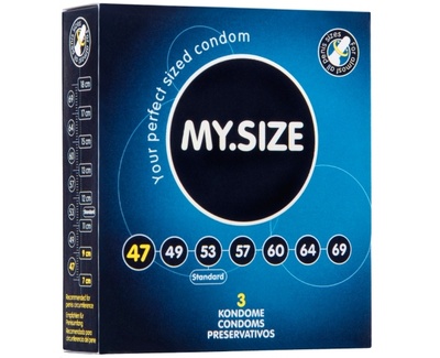 Презервативы MY.SIZE - 4.7 см - 3 шт R&S Consumer goods GmbH 