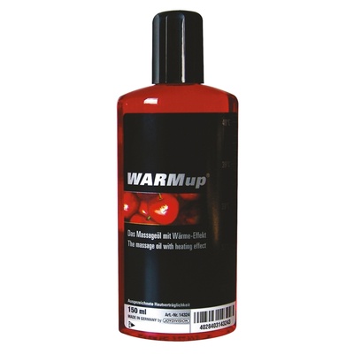 Joy Division Warm up Kirsch - Массажное масло с согревающим эффектом, 150 мл. (вишня) 