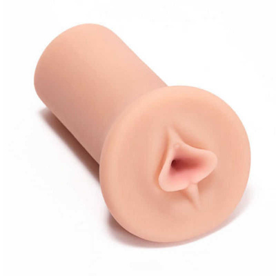 Pornhub Ribbed - ребристый мастурбатор-вагина, 16.5х1 см (Телесный) 