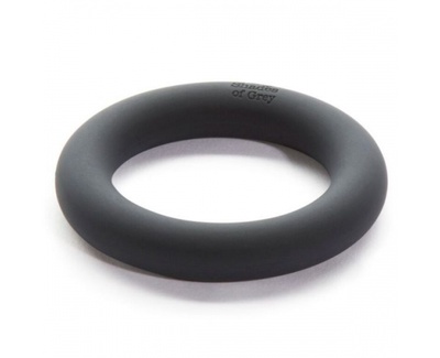 Кольцо для эрекции A Perfect O Silicone Cock Ring (чёрный) Fifty Shades of Grey (Черный) 