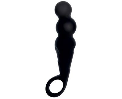 Анальный стимулятор Assy The Maggot, 14,5 см (чёрный) Toy Joy (Черный) 