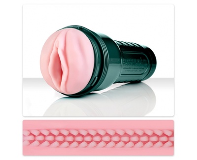 Мастубатор-вагина с вибрацей Fleshlight Vibro - Pink Lady Touch (Розовый) 