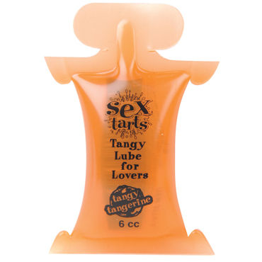 Оральный лубрикант Sex Tarts® Lube, 6 мл (мандарин) Topco Sales (Косметика) 