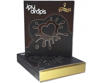 Женский возбуждающий шоколад Joy Drops, 24 гр. Turkuaz Medikal 