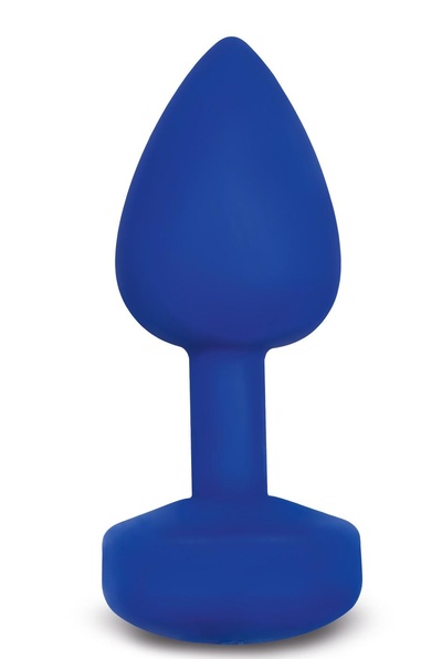 Инновационная маленькая дизайнерская пробка с вибрацией Gvibe Gplug, 8 см (ex. Fun Toys) (синий) Gvibe (Fun Toys) 