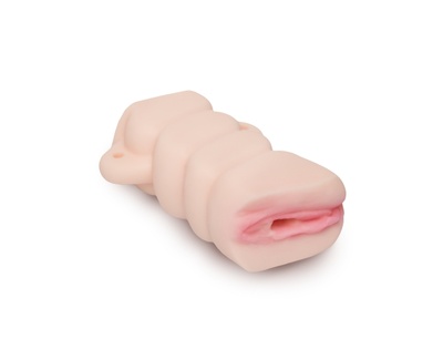 Реалистичный мастурбатор-вагина 12,5 см - Пикантные Штучки (телесный) Пикантные Штучки Биокожа 