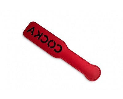 Шлепалка с надписью Соска – Пикантные штучки (красный) ПИКАНТНЫЕ ШТУЧКИ  BDSM  
