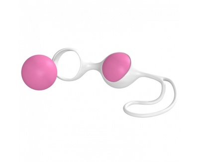 Вагинальные шарики в силиконовой оболочке Discretion Love Balls - Minx, 3.5 см (Розовый) 