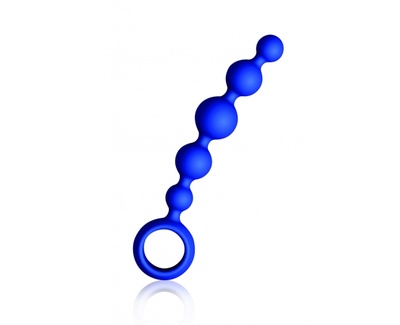 Анальная цепочка Joyballs Wave, 17.5 см (синий) Joy Division 