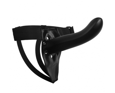 Силиконовый страпон Vixen, 18 см - Strap U (чёрный) XR Brands (Черный) 