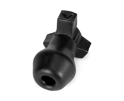 Анальная боеголовка с семяизвержением Oxballs Ass Bomb Filler Plug Black S - Mister B 7.5 см (чёрный) (Черный) 