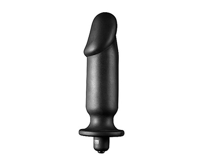 Большой анальный вибратор-фаллос, 15.2 см - Tom of Finland (чёрный) Tom of Finland (XR Brands)  (Черный)  