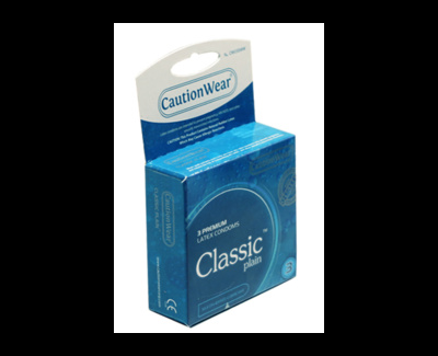 Классические презервативы Caution Wear Classic Plain (3 шт) Caution Wear Corp 