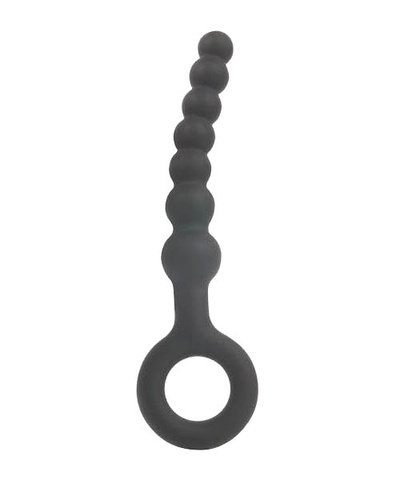 Анальные шарики от Sex Expert, 13.5 см (чёрный) (Черный) 
