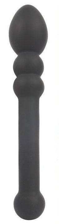 Анальный стимулятор от Sex Expert, 21 см (чёрный) (Черный) 