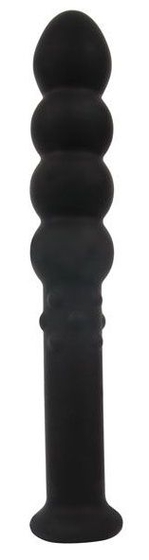 Анальный стимулятор от Sex Expert, 20 см (чёрный) (Черный) 