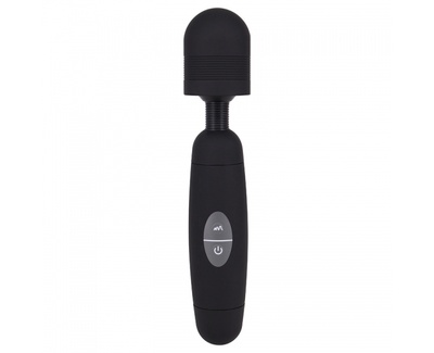Компактный вибромассажёр Power Tip Massager, 15 см Gopaldas (Черный) 