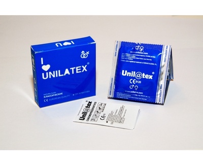 Презервативы Unilatex Natural Plain 3 шт (Телесный) 