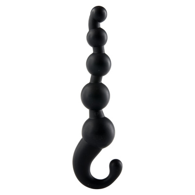 Taboom - анальная цепочка, 12 см (Черный) 