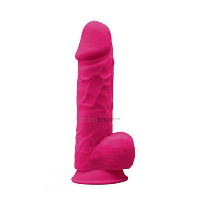 Фаллоимитатор с вибрацией Adrien Lastic SileXD Model 1 21,5 см, ярко-розовый 