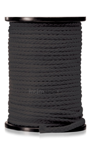 Веревка для шибари Pipedream Bondage Rope Black 60 м, черный 