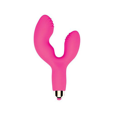 Sweet Toys - Вибромассажер для точки G и клитора, 8х3 см (Розовый) 