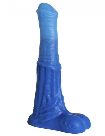 Синий фаллоимитатор "Пегас Small" - 21 см. Erasexa 