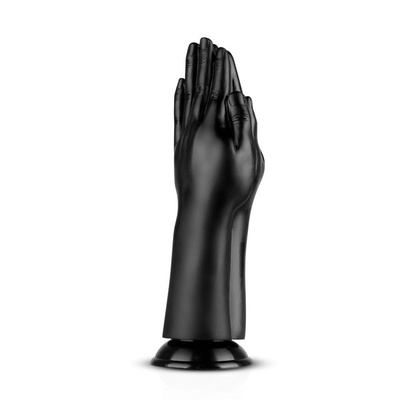 Черный стимулятор Double Trouble Fisting Dildo - 30,7 см. EDC 