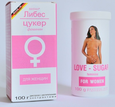Сахар любви для женщин Liebes-Zucker-Feminin - 100 гр. Milan Arzneimittel GmbH 