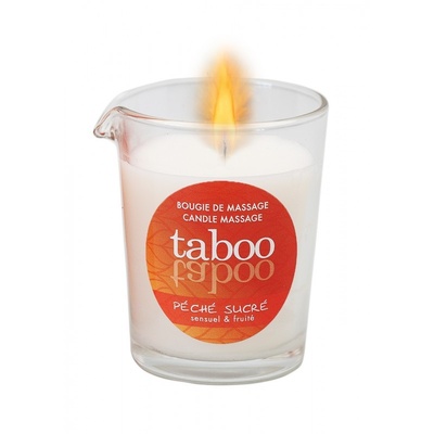 TABOO Peche Sucre - Массажная свеча, 60 г RUF 