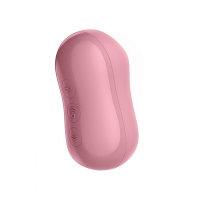 Satisfyer Cotton Candy Light Red - Вакуумный стимулятор (Розовый) 