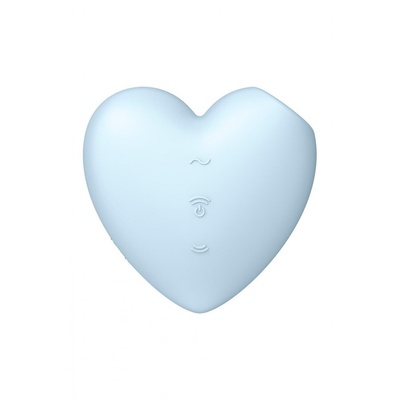 Satisfyer Cutie Heart Blue - Вакуумный стимулятор (Голубой) 
