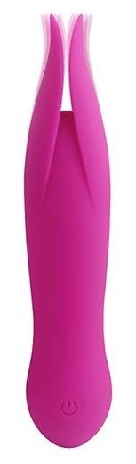 Розовый клиторальный вибростимулятор LITTLE SECRET - 16,5 см. Howells 