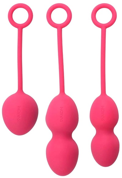 Вагинальные шарики Svakom Nova Ball, розовые (Розовый) 