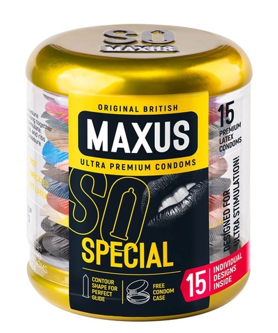 Презервативы MAXUS Special, 15 штук 