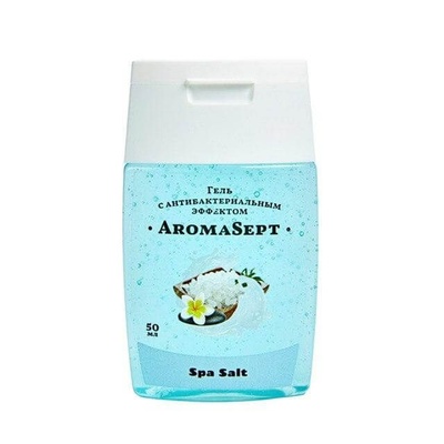 Антибактериальный гель Spa salt, AromaSept Спа соль Caramila 
