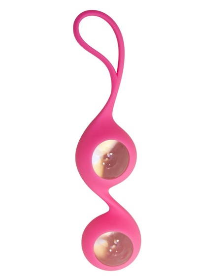 Вагинальные шарики Juicy Toyz Geisha, розовые (Розовый) 