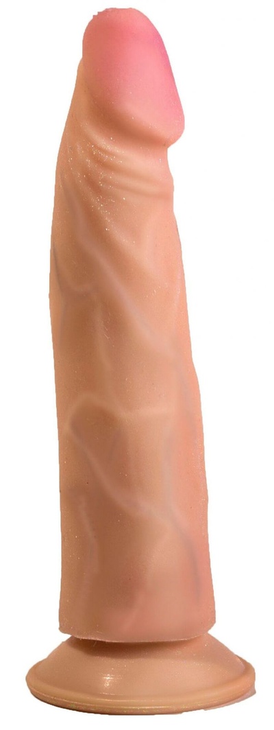 Фаллоимитатор Juicy Toyz киберскин 18.5 см, телесный 