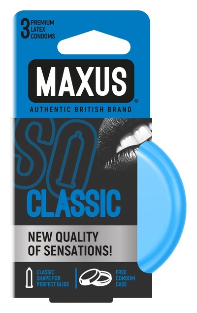 Презервативы MAXUS Classic, №3 