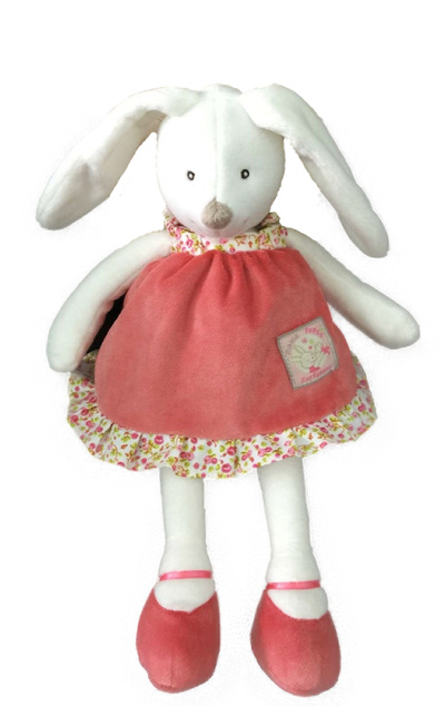 Игрушка кролик - девочка в платье 