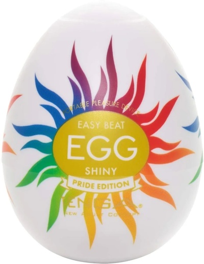 Мастурбатор яйцо Shiny Pride Edition Tenga (Белый) 