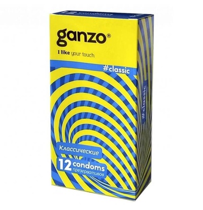 Презервативы классические Ganzo Classic, 12 шт 