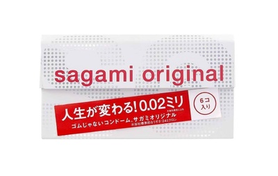 Презервативы Sagami Original 0.02, №6 