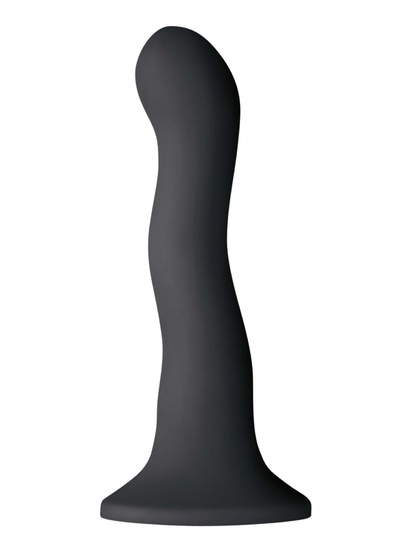 Фаллоимитатор NS Novelties Shi-Shi Ripple 6 inch Dildo, черный 